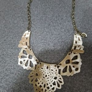 NWOT NOONDAY COLLECTION bone filigree necklace